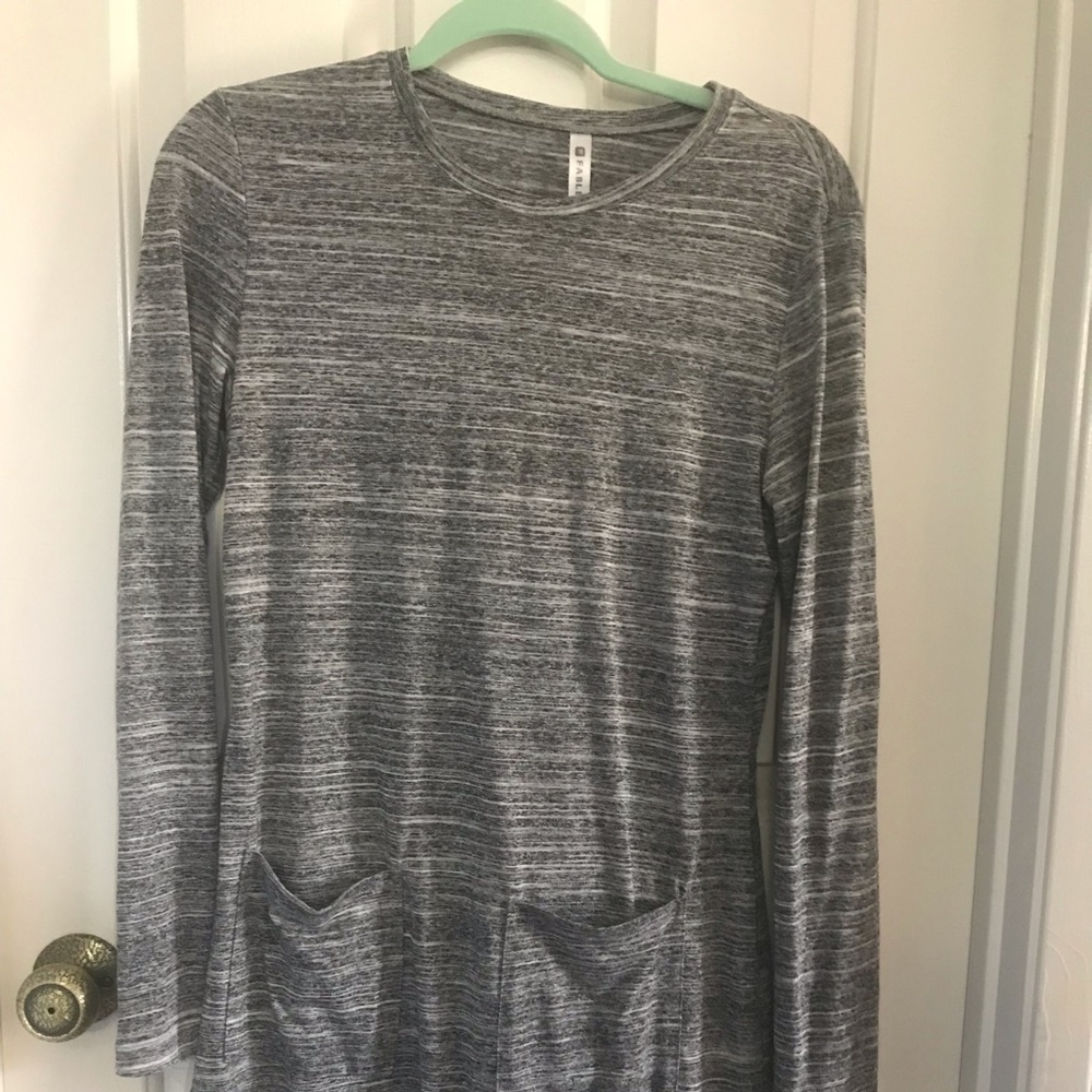 Long sleeve dress with pockets